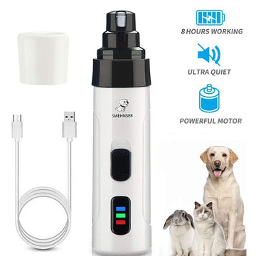 Low-Noise Dog Electric Rechargeable Nail Clippers